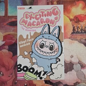 Exciting Macaron Labubu Vynil Plush Pendant Blind Box